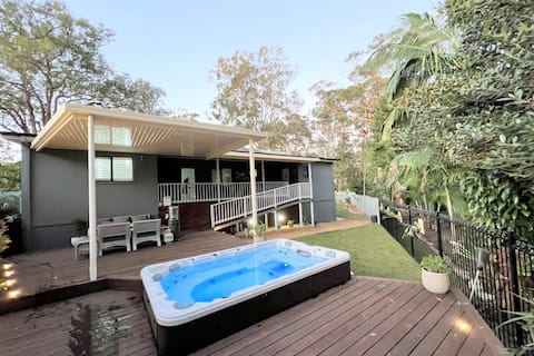 Ally’s Umina Oasis~private spa~coastal~petfriendly