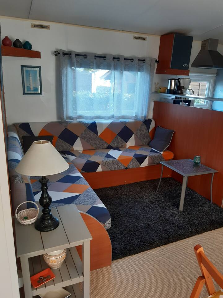 Joli Mobil-home Dans Camping 3* à La Baule - Département Loire-Atlantique