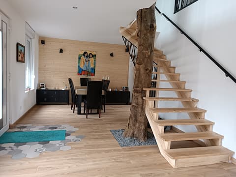 The house, and nature at your feet!!