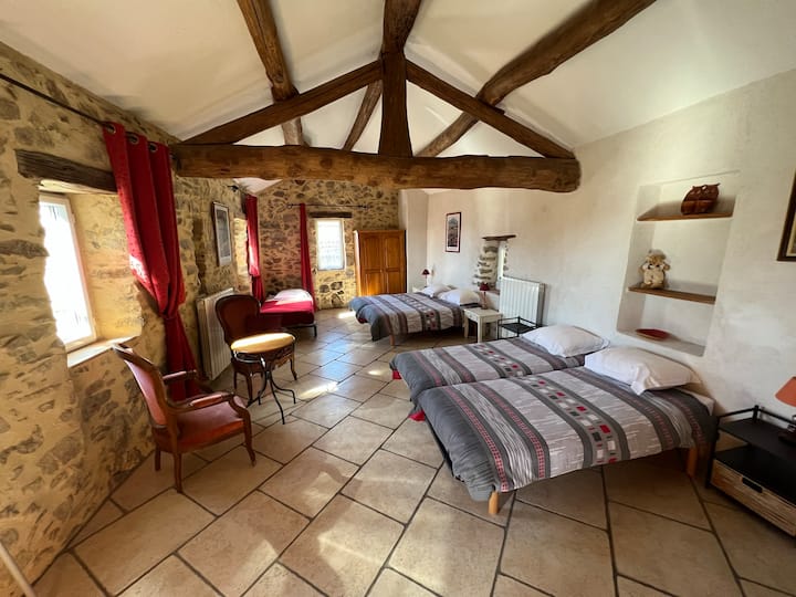 Chambre Garance pour 4 couchages