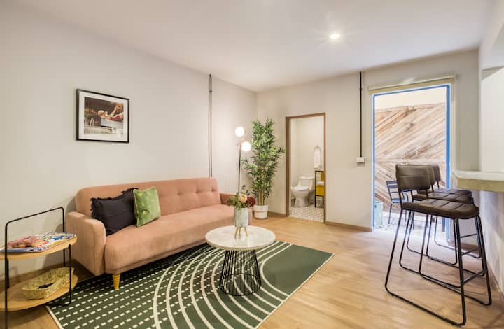 Condesa | Inner Loft With Private Patio - Ciudad de México