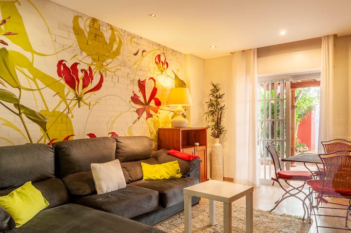Charming Apartment W/ Private Garden & Bbq - Santa Luzia