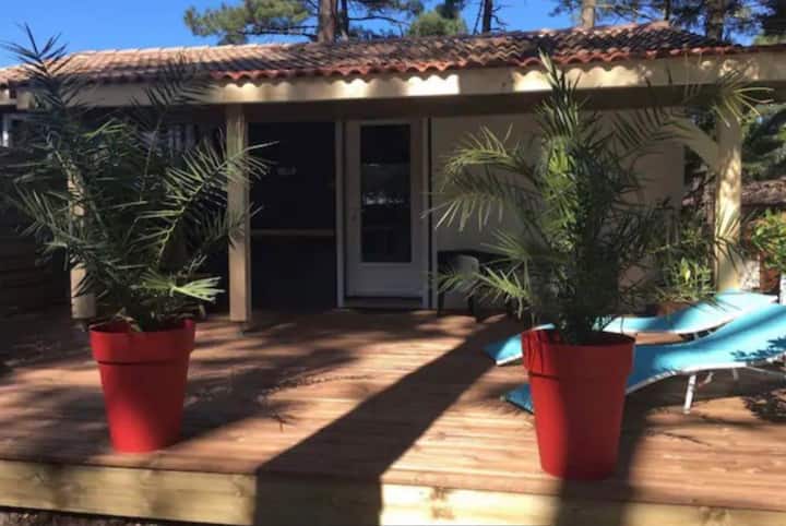 Studio, Chalet Aigrette Domaine Naturiste La Jenny - Le Porge