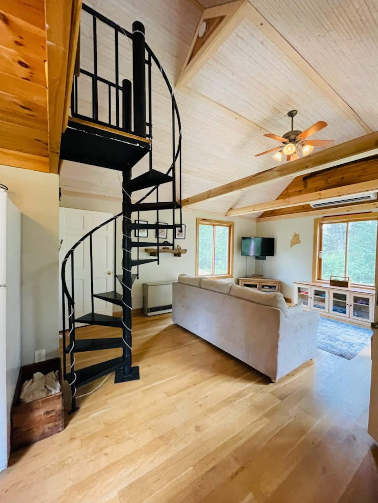 Log Cabin in the Pines view 2