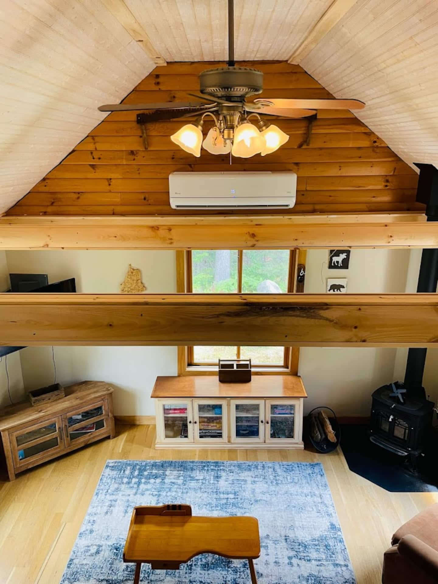 Log Cabin in the Pines view 3