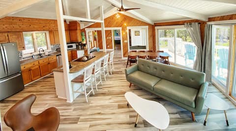 Successful Airbnb property: New pool/Soundfrnt/0.3 Mi. to ocean/3 king/1 bunk in Rodanthe