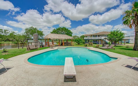 River Front | Pool | Relax ~Chocolate Bayou Ranch