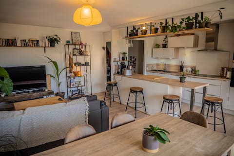 Beautiful apartment between lake and mountain