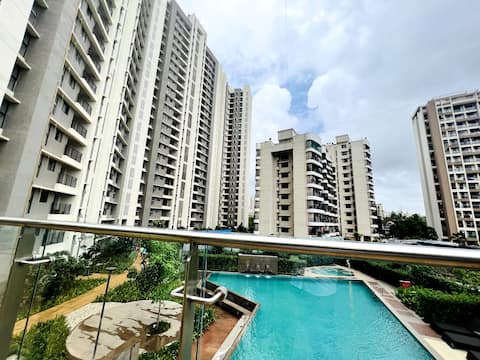 2BHK Luxury Apt Mira Road Self Check-in Work-Ready