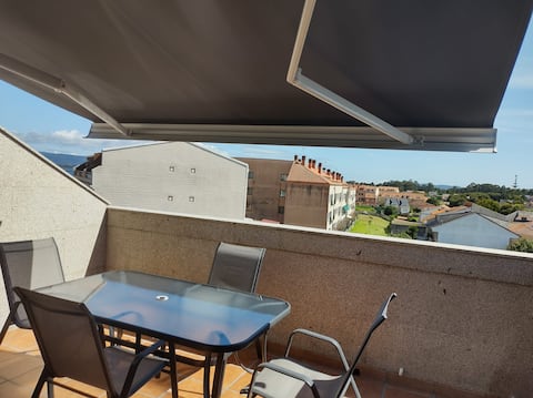 Popular Airbnb listing: Beautiful penthouse on the island of Arosa in A Illa De Arousa