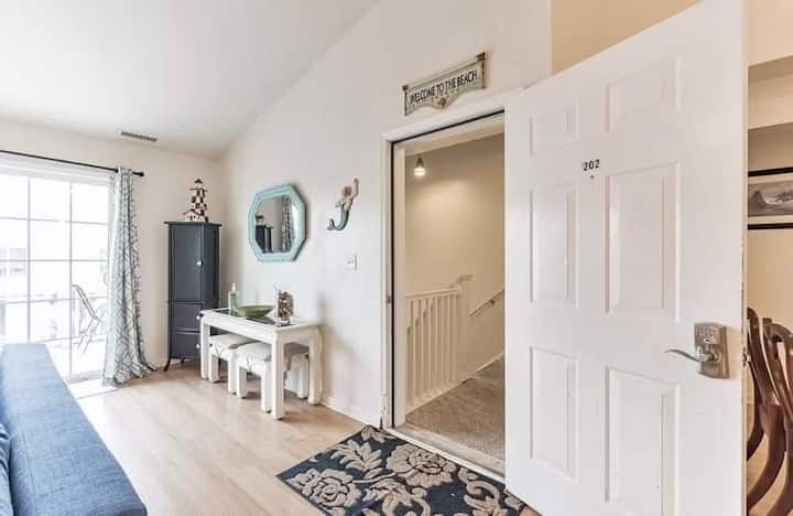 Top Flr Spacious Condo 2 Blocks To Beach&boardwalk - Avalon, NJ