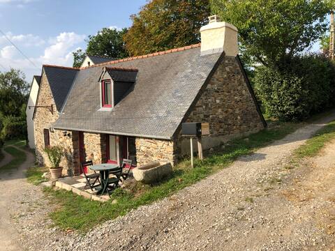 Small stone house in a quiet hamlet