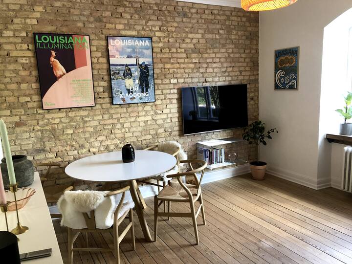 Lovely apartment with a patio in Aarhus city centre Condominiums for