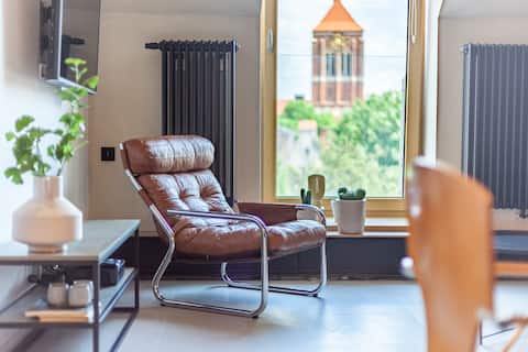 Apartment 8 overlooking Gdansk Old Town
