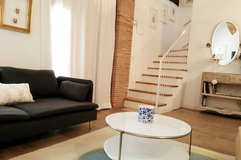 House and winery in the old town