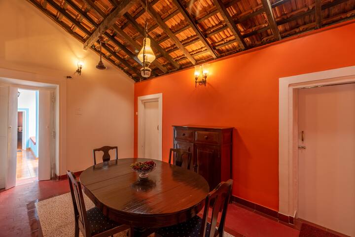 Our thoughtfully arranged dining space blends style with functionality, featuring ample seating and a welcoming ambiance: ideal for both casual meals and special gatherings.