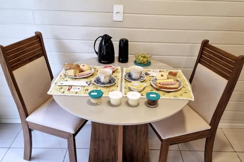Airbnb em destaque: Peace, tranquility and an amazing breakfast em Lages