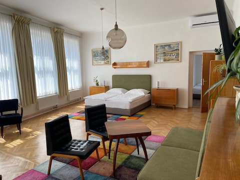 Vintage apartmán v centru Litomyšle parking zdarma