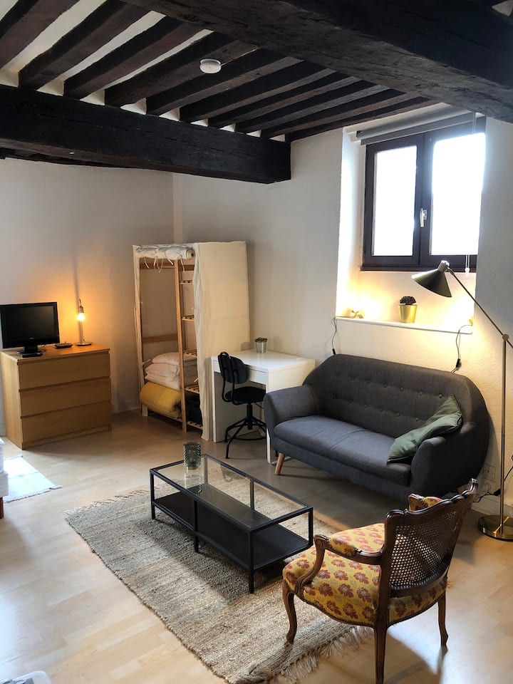 Studio Au Calme, Centre Ville- Quartier Historique - Caen