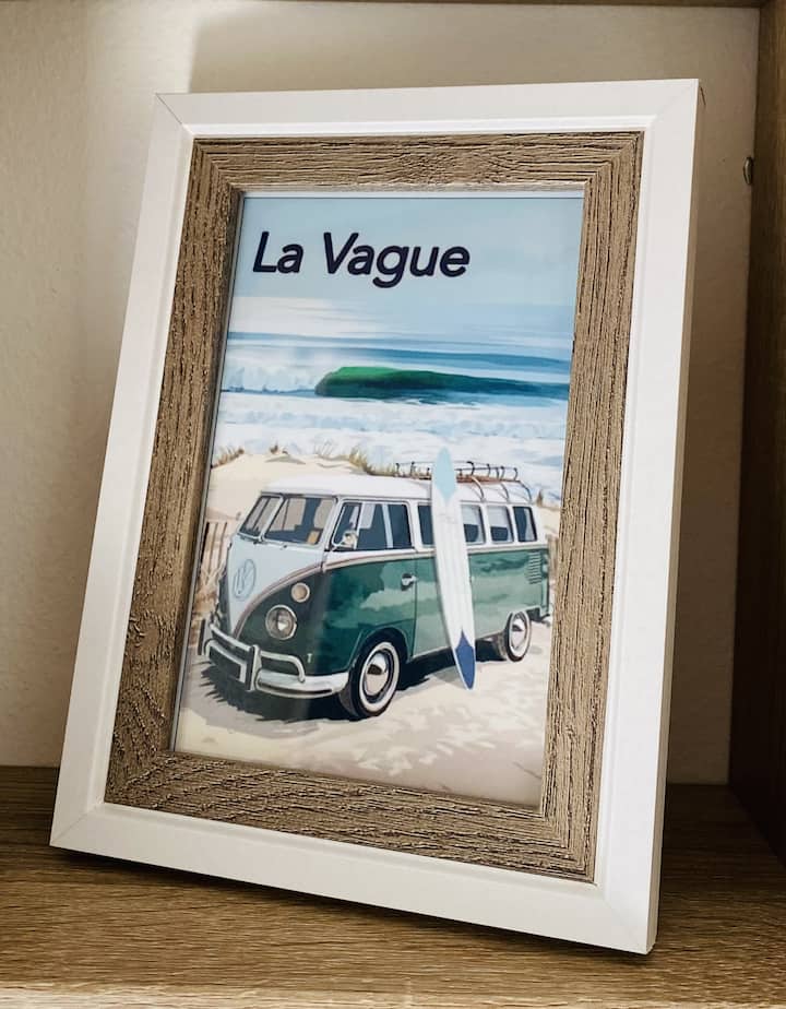 Dormitorio "La vague" - 1 cama doble