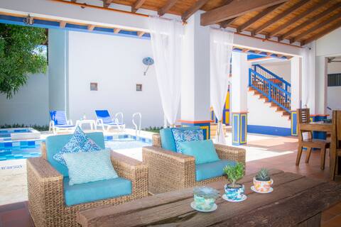 Successful Airbnb property: Cauca Viejo, a beautiful colonial house with a swimming pool. in Jericó