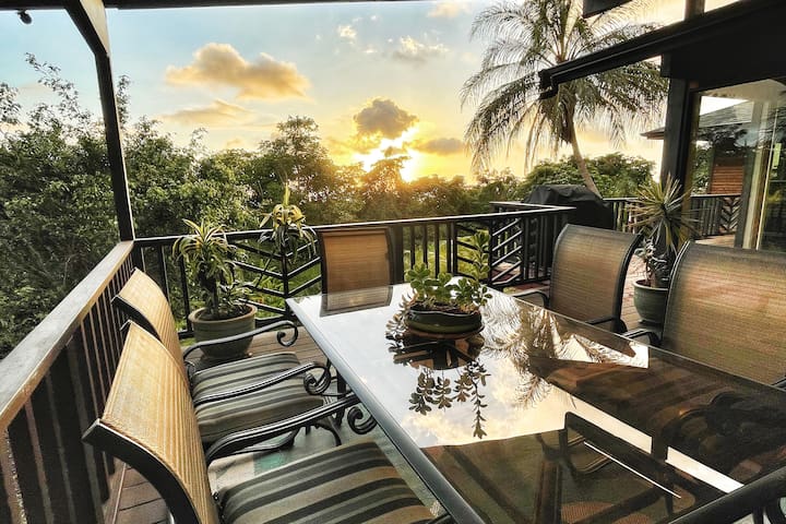 ❤️ Tropical Sunset View 3BD Near ✈️