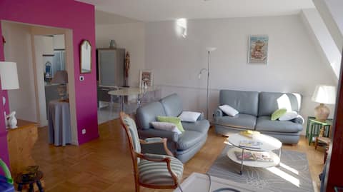 Comfortable apartment, Notre Dame 30 minutes away