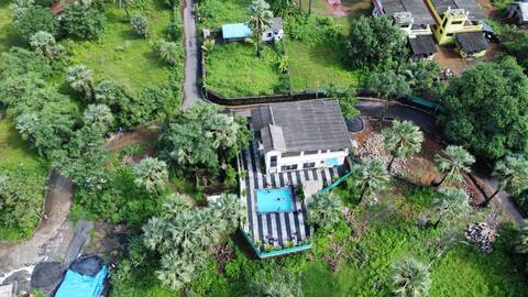 StayHaven Aqua with pvt theatre & pool in Bhy (w)