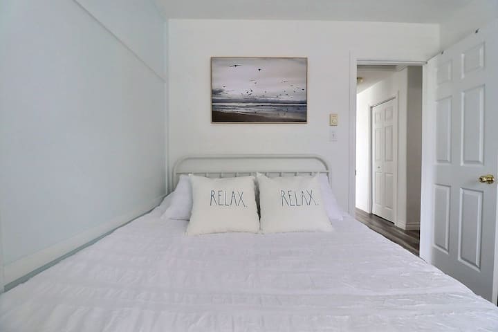 Lit queen size dans la 3ème chambre
