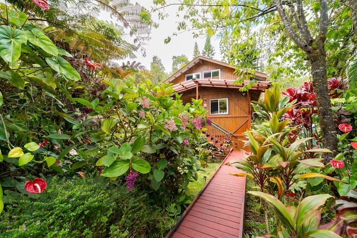 Hale 'Ola'a - Majestic Mountain Retreat - 3 Beds