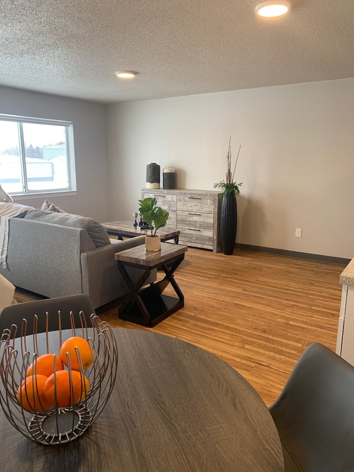 Great Studio Apartment With Tv And Internet - 그랜드포크스