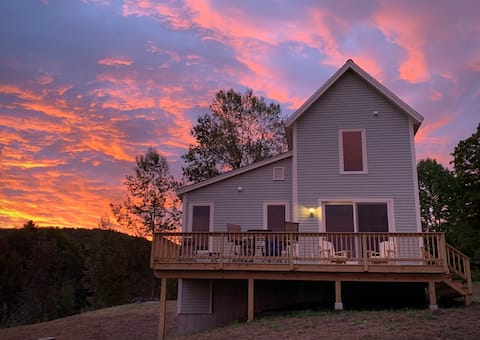 New CleanAir Home on Highland Cattle Farm w. View