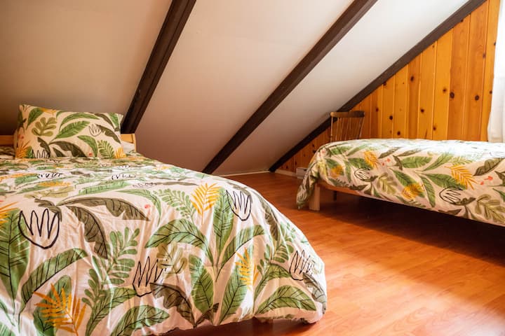 Treća spavaća soba s dva odvojena kreveta. 