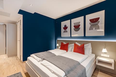 Top Airbnb: Double Studio + Gym&Reception in Freiham