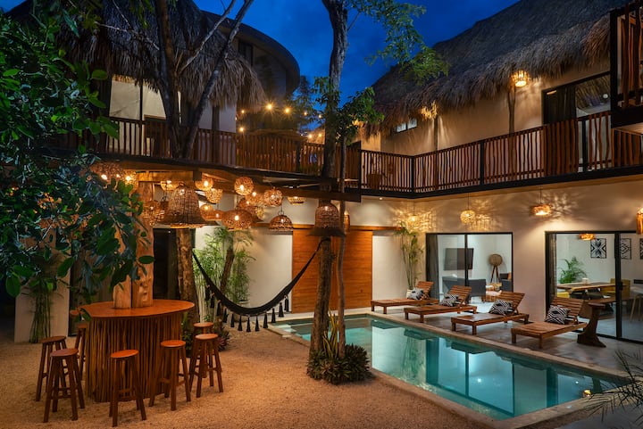 Tulum Villa For Groups | Pool & Jacuzzi - Tulum