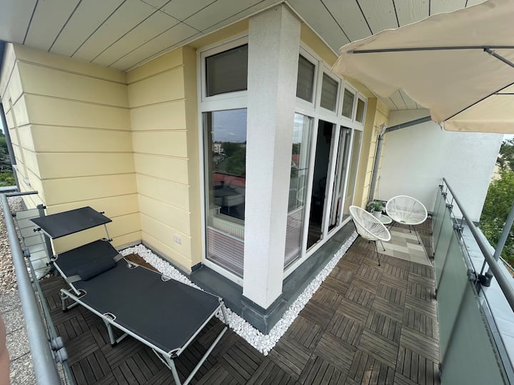 Elbecube-penthouse Studio Mit Elbblick Am Park - Magdeburg