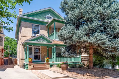 Successful Airbnb property: Green House on York: Guest Suite in Cheesman Park