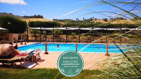 House (6+2) in Agriturismo immersed in Nature