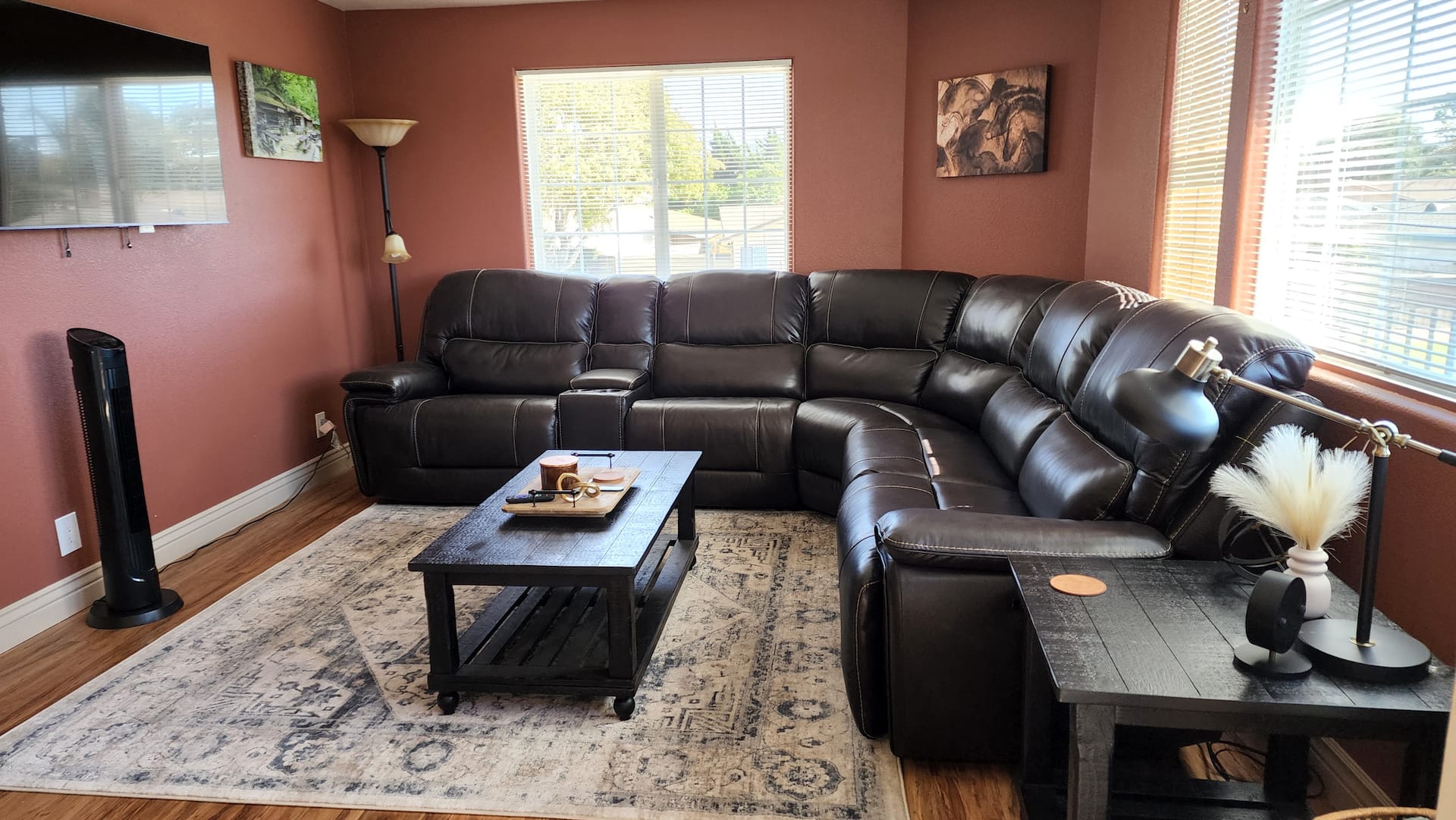 Living room at Primrose Retreat