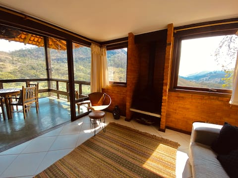 Cozy with mountain views and sound of the river