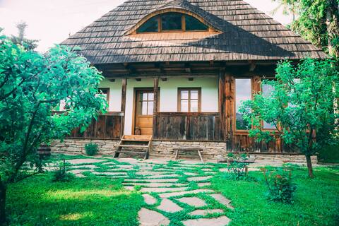 Traditional House,,The Little House in the Orchard''
