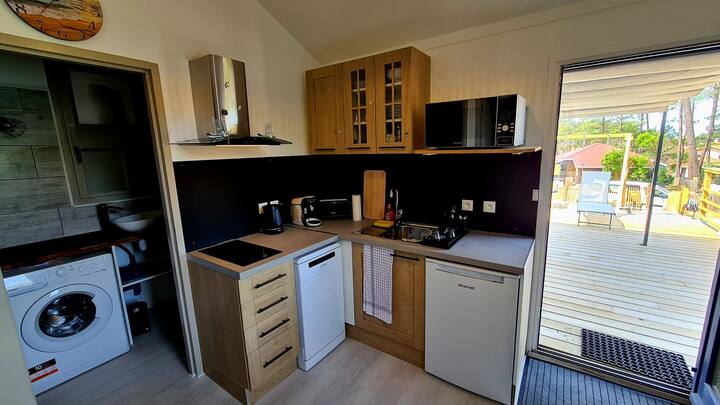 Chalet Climatisé Au Pied Des Dunes - Mimizan Plage