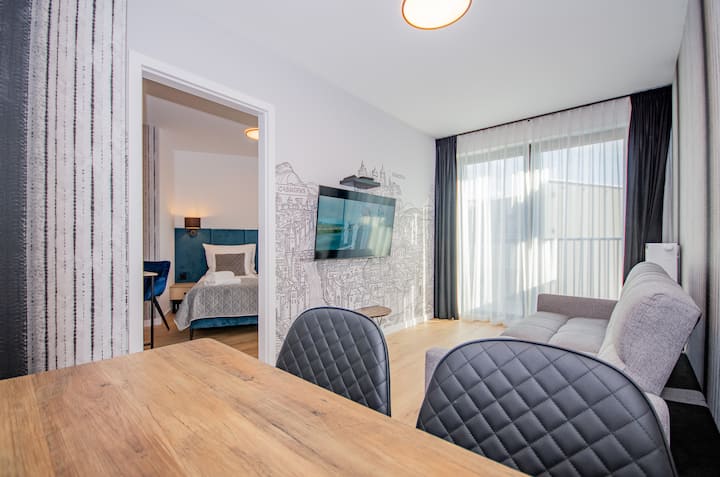 Inpoint 2-rooms Terrace Parking Opt. Paid Centre - Krakau