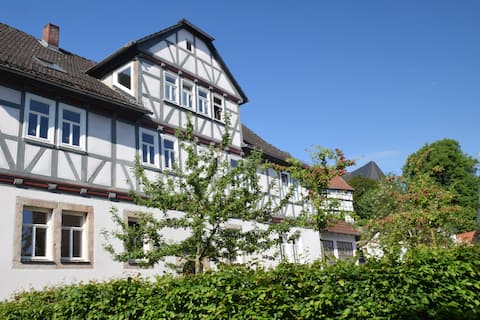 Historic half-timbered house