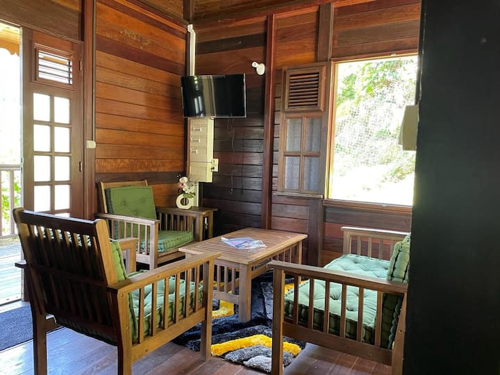 Agréable Chalet,vue Sur La Soufrière De Guadeloupe - Guadalupe