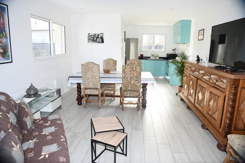 Airbnb performant: Very quiet 2-room, close to lake and bike path à Soustons