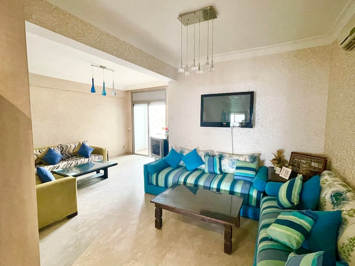 Bel Appartement De Vacance à 3 Min De La Plage - Skhirat