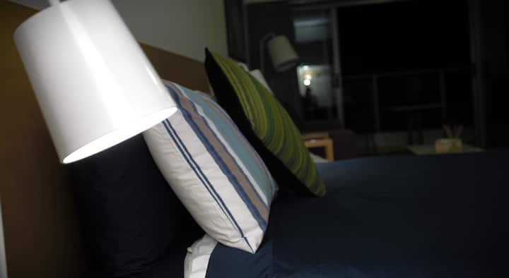 La cama del tamaño de una cama