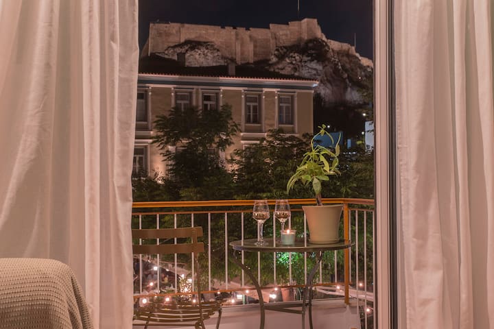 Acropolis View-Living Stone Amethyst