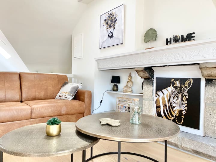 Le Nid Des Quais - Loft Ravissant En Plein Centre - カンペール